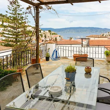 Holiday home Hydra Town, Relaxing Patio Panoramic Sea View